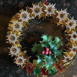 Vintage Noma Santa Lites Illuminated Tree topper